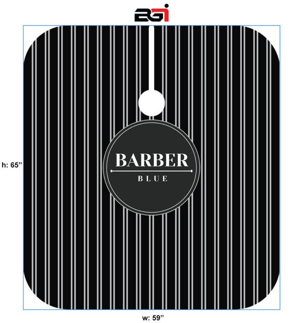 Lining Barber Cutting Cape - Image 4